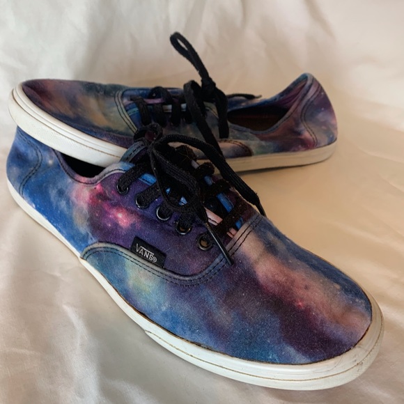 galaxy print vans